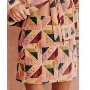 Malia skirt + patchwork stella